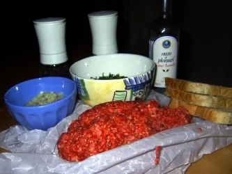 Beschwipste Hackbällchen griechischer Art - Rezept - Bild Nr. 2