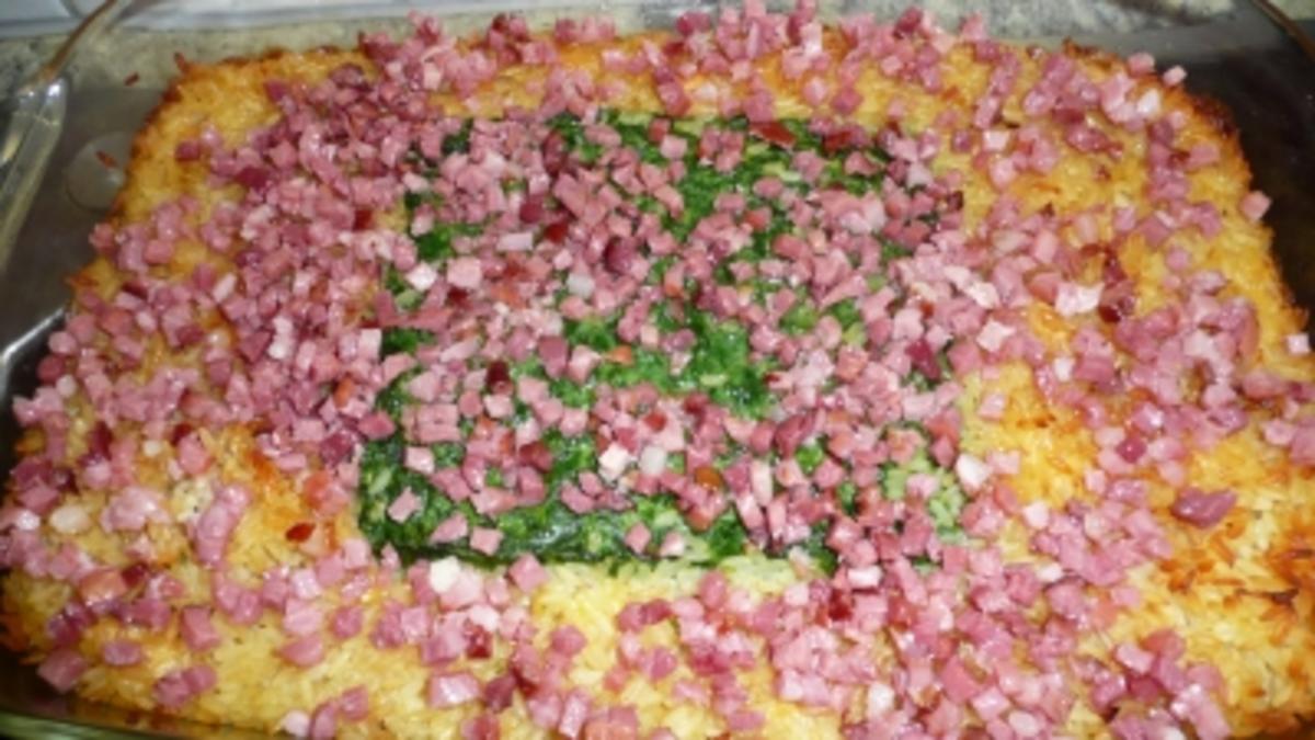Bilder für Spinat im Reisbett schnelles und leckeres Gericht - Rezept