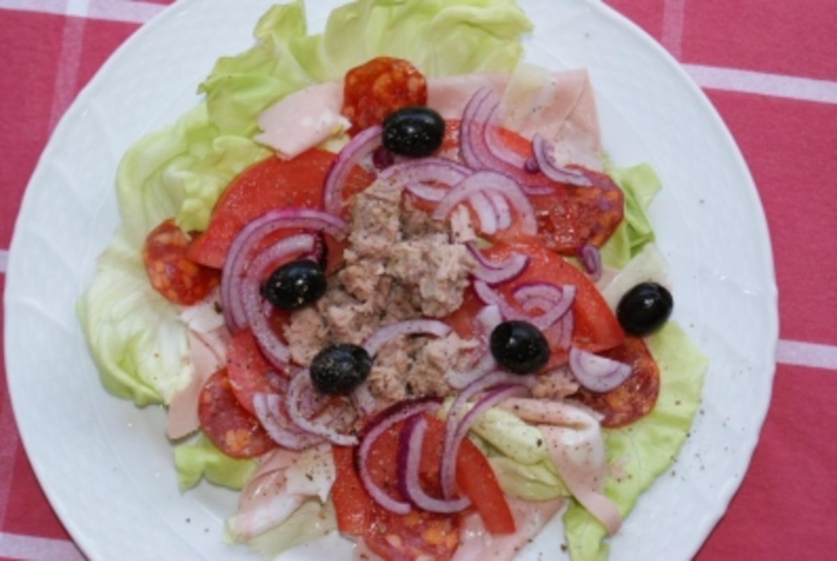 Spanischer Salat  ( Ensalada cataluna ) - Rezept