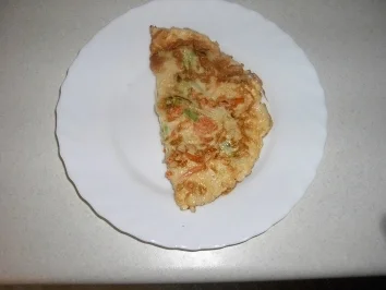 Rezept: Schaum - Gemüse - Omelette Schaum - Gemüse - Omelette - Rezept