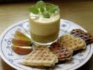 Vanillekrem auf Apfelmus - Rezept