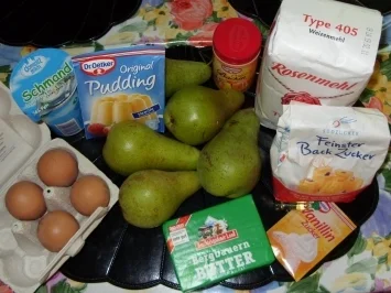 Saftiger Birnenkuchen mit köstlichem Guss - Rezept - Bild Nr. 2