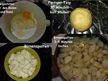 Saftiger Birnenkuchen mit köstlichem Guss - Rezept - Bild Nr. 3