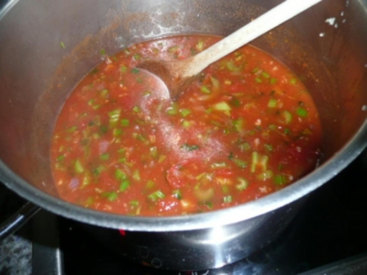 MEERESFRÜCHTE:Muscheln in Tomaten-Weißwein-soße mit Tagliatelle - Rezept - Bild Nr. 6