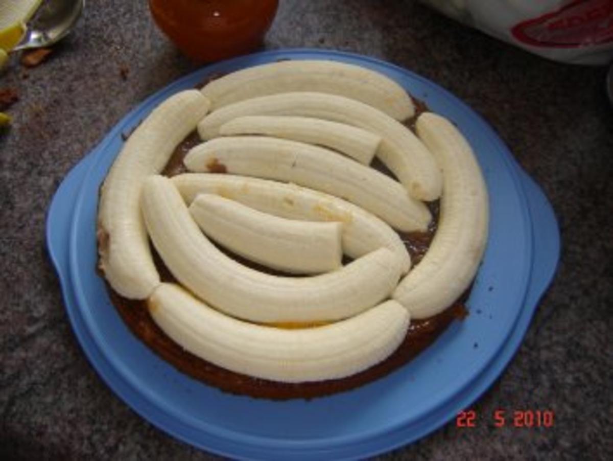 Kuchen + Torten : Schoko-Bananentorte - Rezept - Bild Nr. 5