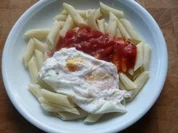 Rezept: Pizzakatzes verlorene Eier Pizzakatzes verlorene Eier - Rezept