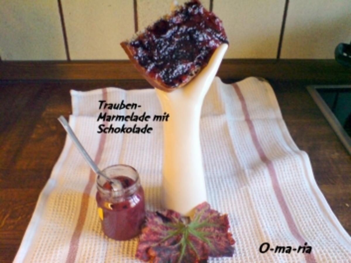 Eingemachtes  Traubenmarmelade mit Schokolade - Rezept - Bild Nr. 7