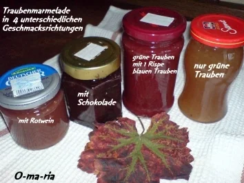 Eingemachtes  Traubenmarmelade mit Schokolade - Rezept - Bild Nr. 9