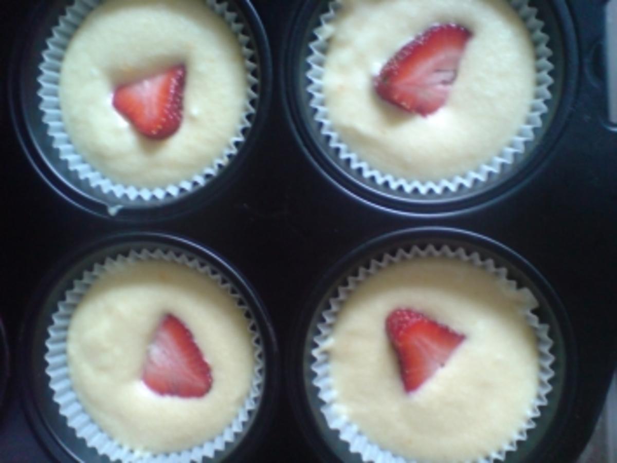 Muffins "Erdbeer-Vanille" - Rezept - Bild Nr. 2