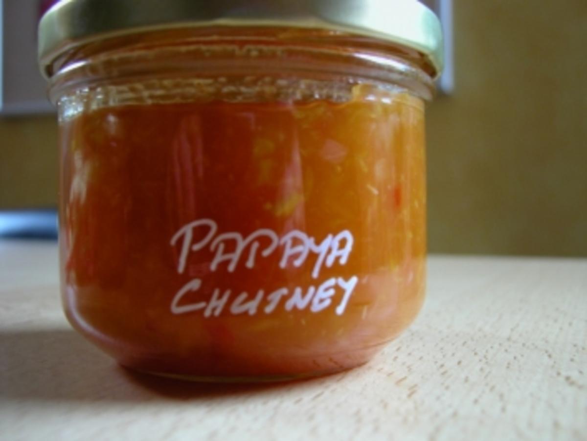 Papaya Chutney - Rezept
