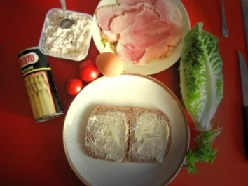 Rezept: "Schinkenröllchen mit Spargel" mal anders Bild Nr. 2 "Schinkenröllchen mit Spargel" mal anders - Rezept - Bild Nr. 2