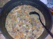 Frikasee von der Pute - Rezept