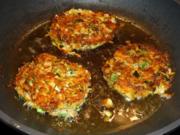 Zucchini-Karottenpuffer - Rezept