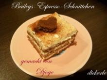 Kuchen + Torten : Baileys-Espresso-Schnittchen - Rezept