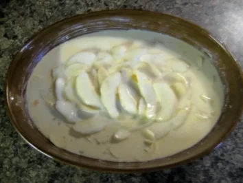 Rezept: Birnen - Kartoffel - Gratin Bild Nr. 2 Birnen - Kartoffel - Gratin - Rezept - Bild Nr. 2