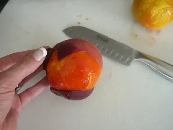 Rezept: Lavendel-Pfirsich-Crumble Bild Nr. 3 Lavendel-Pfirsich-Crumble - Rezept - Bild Nr. 3