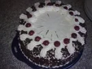 Schwarzwälder Kirschtorte mit Zimt - Rezept