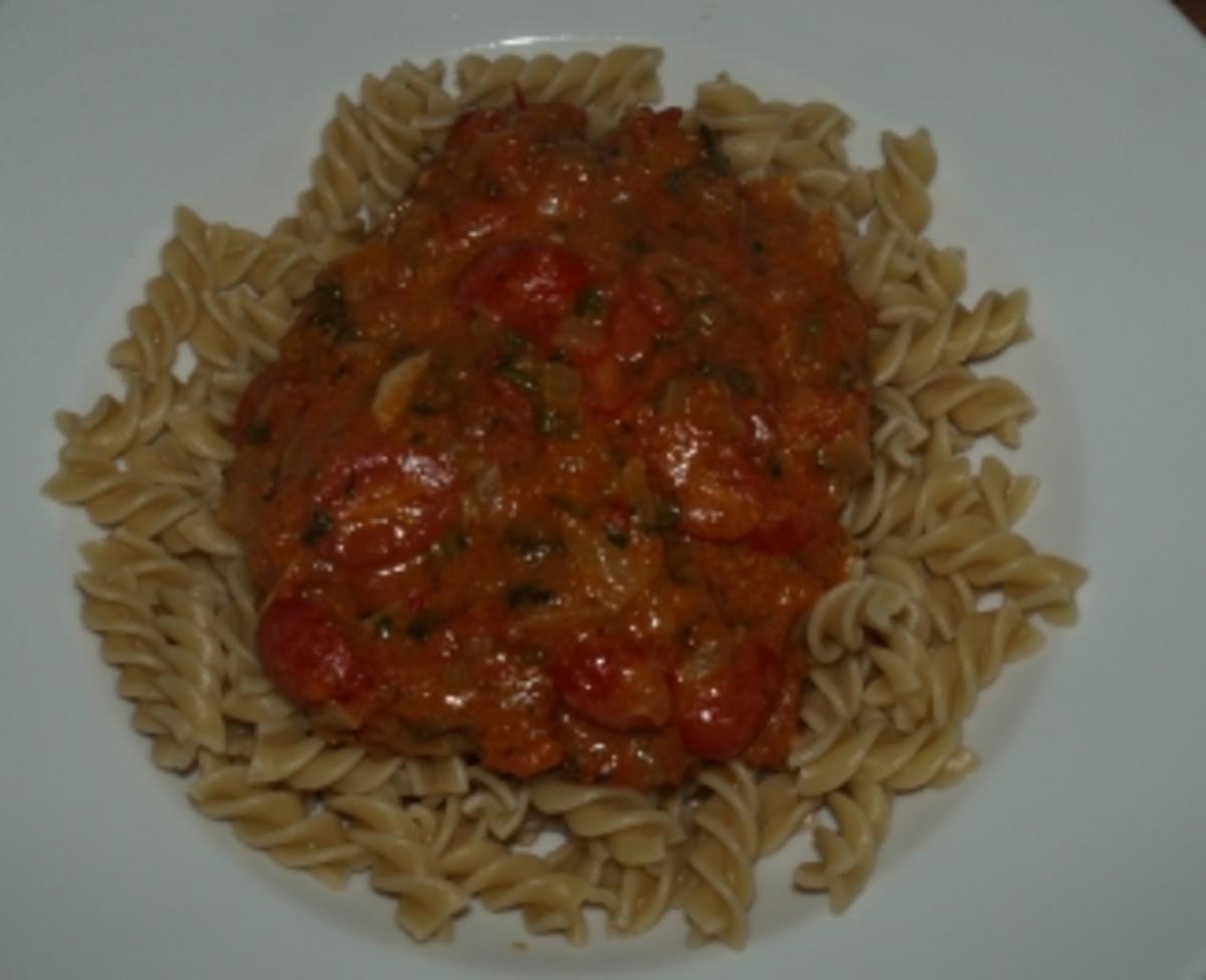 scharfe Fusilli - Rezept