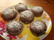 Nougat-Schoko-Muffins - Rezept