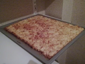 Créme fraiche Streuselkuchen - Rezept