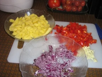 Gulaschpfanne vom Rind  -  Szegediner Art - Rezept - Bild Nr. 3