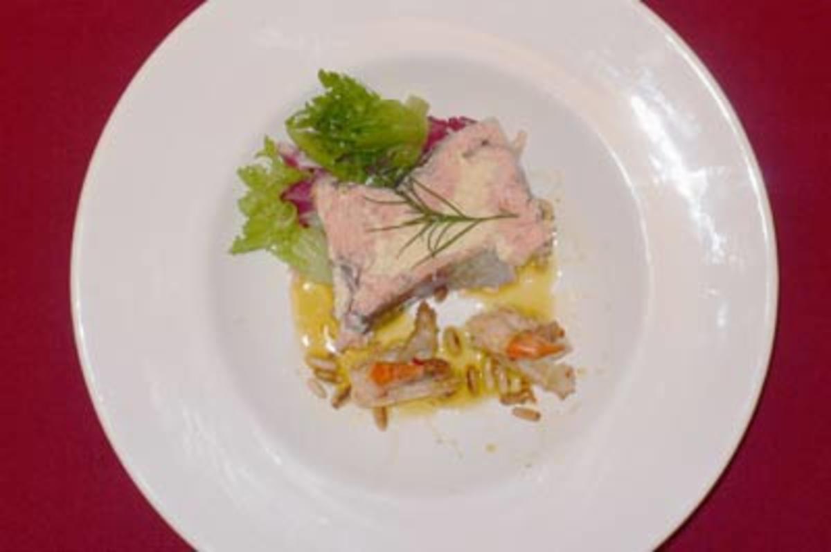 Helmsleys Fischterrine mit Scampi - Manhattan Memories - Rezept ...
