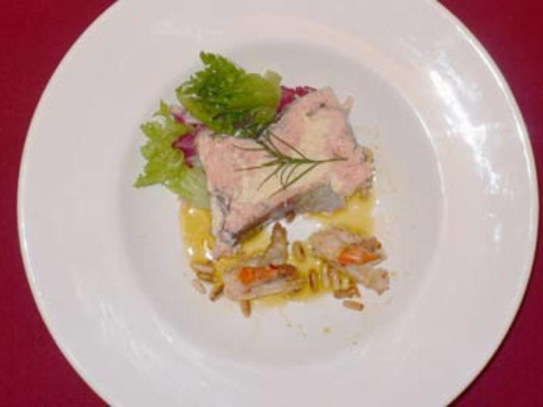 Helmsleys Fischterrine mit Scampi - Manhattan Memories - Rezept ...