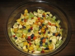 Rezept: Karibischer Obstsalat Karibischer Obstsalat - Rezept
