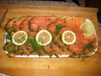 Eingelegter Lachs - Rezept