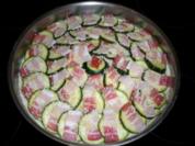 Zuchinikuchen mit Speck - Rezept