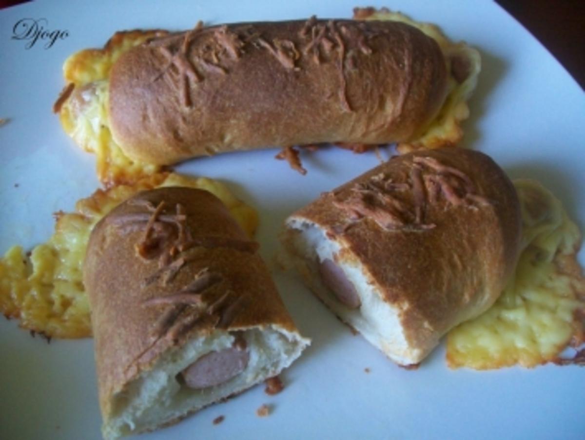 Knusper - Käse - Hot - Dogs - Rezept mit Bild - kochbar.de