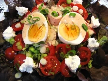 Rezept: Großer Salatteller ..... Bild Nr. 4 Großer Salatteller ..... - Rezept - Bild Nr. 4