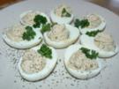 gefüllte Eier nach Kräuterhexen-Art - Rezept