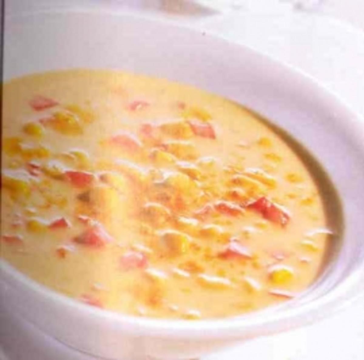 Maissuppe - Rezept