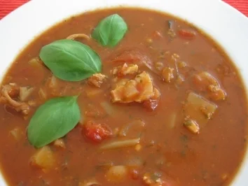 Fischsuppe "alla fantasia" - Rezept