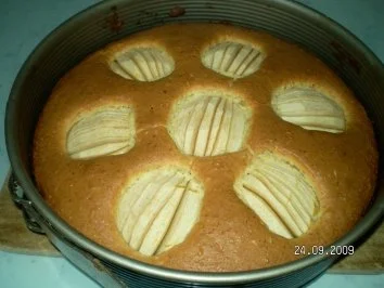 Rezept: Versunkener Apfelkuchen Versunkener Apfelkuchen - Rezept