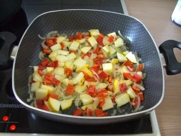 Rezept: Scharfe Reispfanne Bild Nr. 2 Scharfe Reispfanne - Rezept - Bild Nr. 2