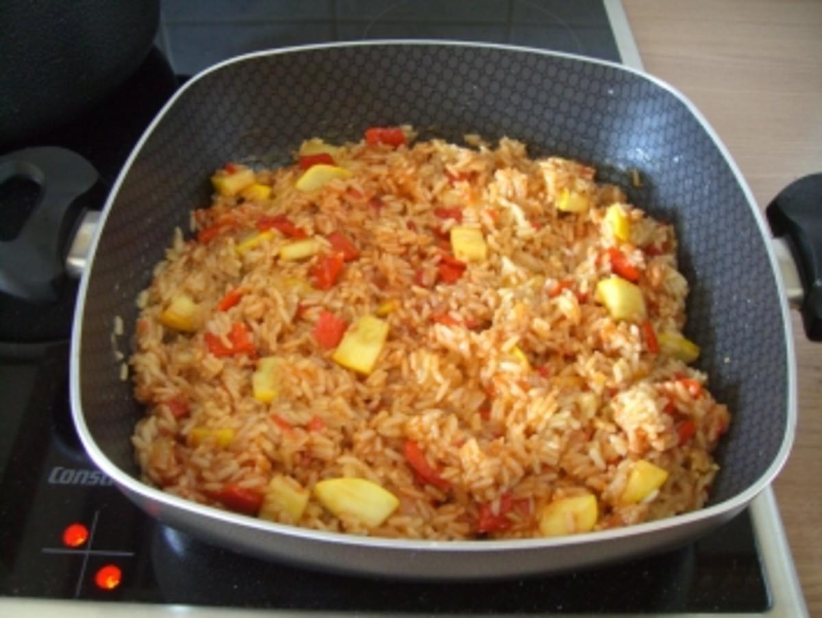 Scharfe Reispfanne - Rezept