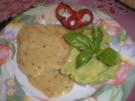 Putenschnitzel mit Apfel-Thymian-Soße - Rezept