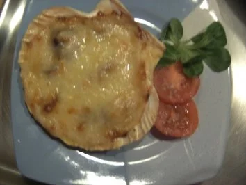 Rezept: Vorspeisen: Coquilles Saint-Jacques a la Meli :-) Vorspeisen: Coquilles Saint-Jacques a la Meli :-) - Rezept