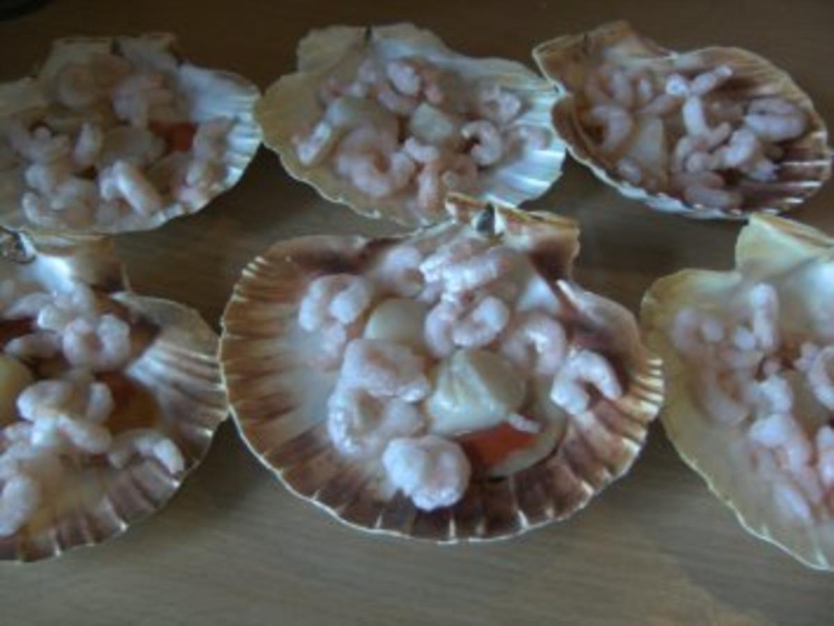 Vorspeisen: Coquilles Saint-Jacques a la Meli :-) - Rezept - Bild Nr. 2