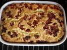 Birnenauflauf mit Speck - Rezept