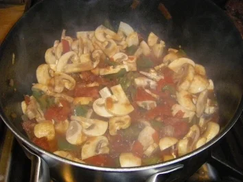 Chorizo-Hackburger mit scharfer Tomatensauce - Rezept - Bild Nr. 7