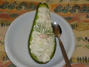 Avocados mit Shrimps - Rezept