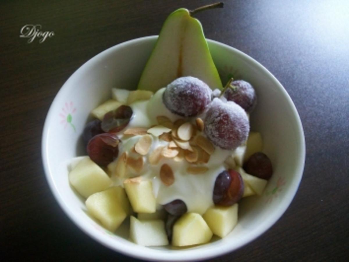 Herbstliches Obst Dessert - Rezept