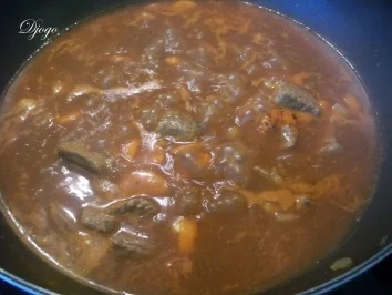 Rezept: Nudeln mit viel Fleisch Bild Nr. 4 Nudeln mit viel Fleisch - Rezept - Bild Nr. 4