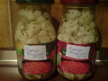Eingelegter Blumenkohl - Rezept