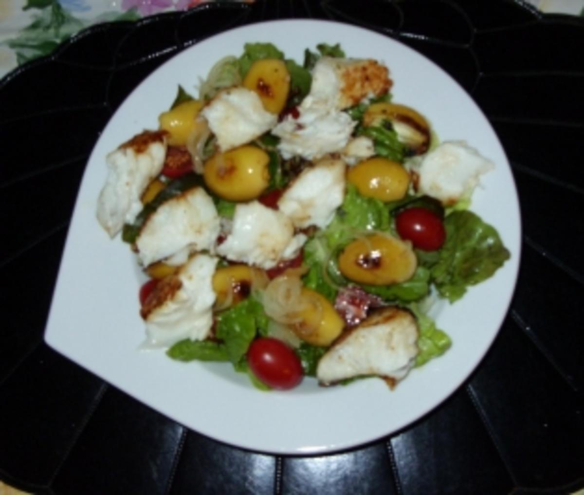 Linda´s Herbstsalat mit Kabeljau-Rückenfilet und frischen Datteln - Rezept - Bild Nr. 5