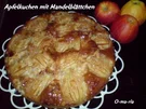 Kuchen  Apfelkuchen mit Mandelblättchen - Rezept