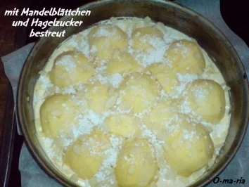 Rezept: Kuchen Apfelkuchen mit Mandelblättchen Bild Nr. 4 Kuchen Apfelkuchen mit Mandelblättchen - Rezept - Bild Nr. 4